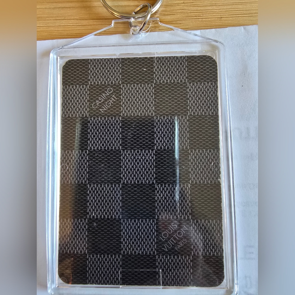 RARE Louis Vuitton Vintage Double Deck Playing Card With Cert Of Authenticity - Picture 4 of 7